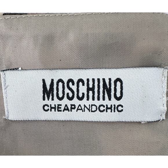 ⭐️ Moschino Cheap and Chic Leopard Mini Dress Sz US 6 IT 40 - Picture 3 of 7